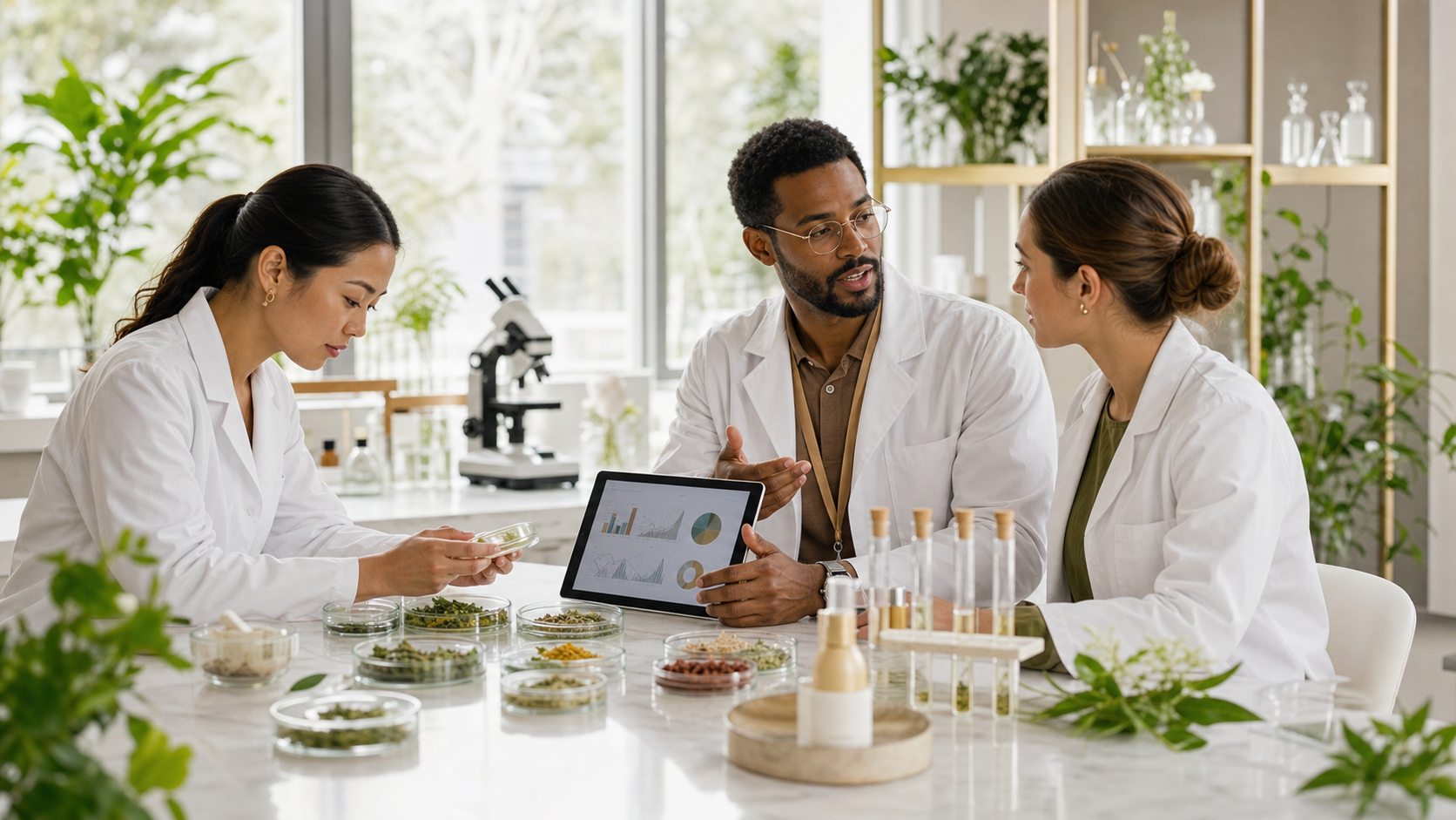 Functional ingredient samples and quality documentation